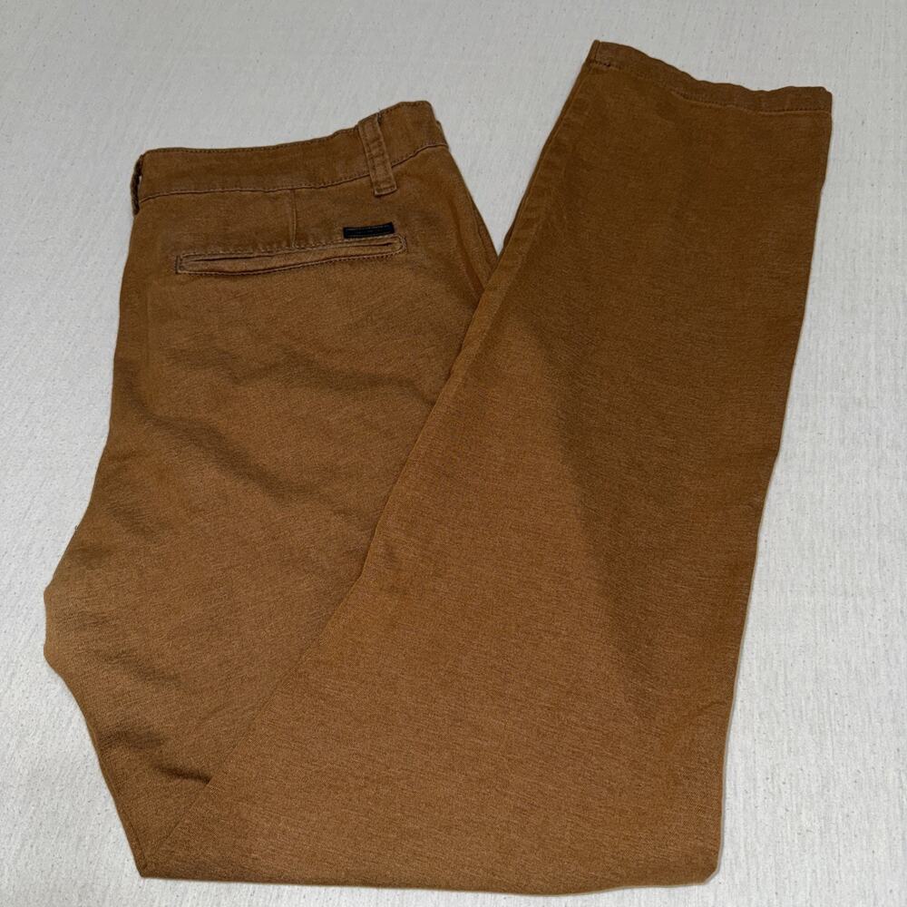 Aramis Made in Italy Brown Trousers Pants Sz 44 (35x32) Well Made